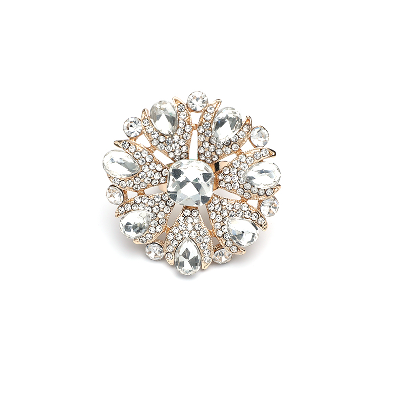 Casual Flower Artificial Diamond Alloy Wholesale Rings display picture 4