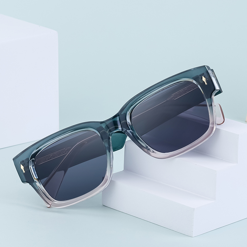 Retro Streetwear Solid Color Pc Square Full Frame Men's Sunglasses display picture 16