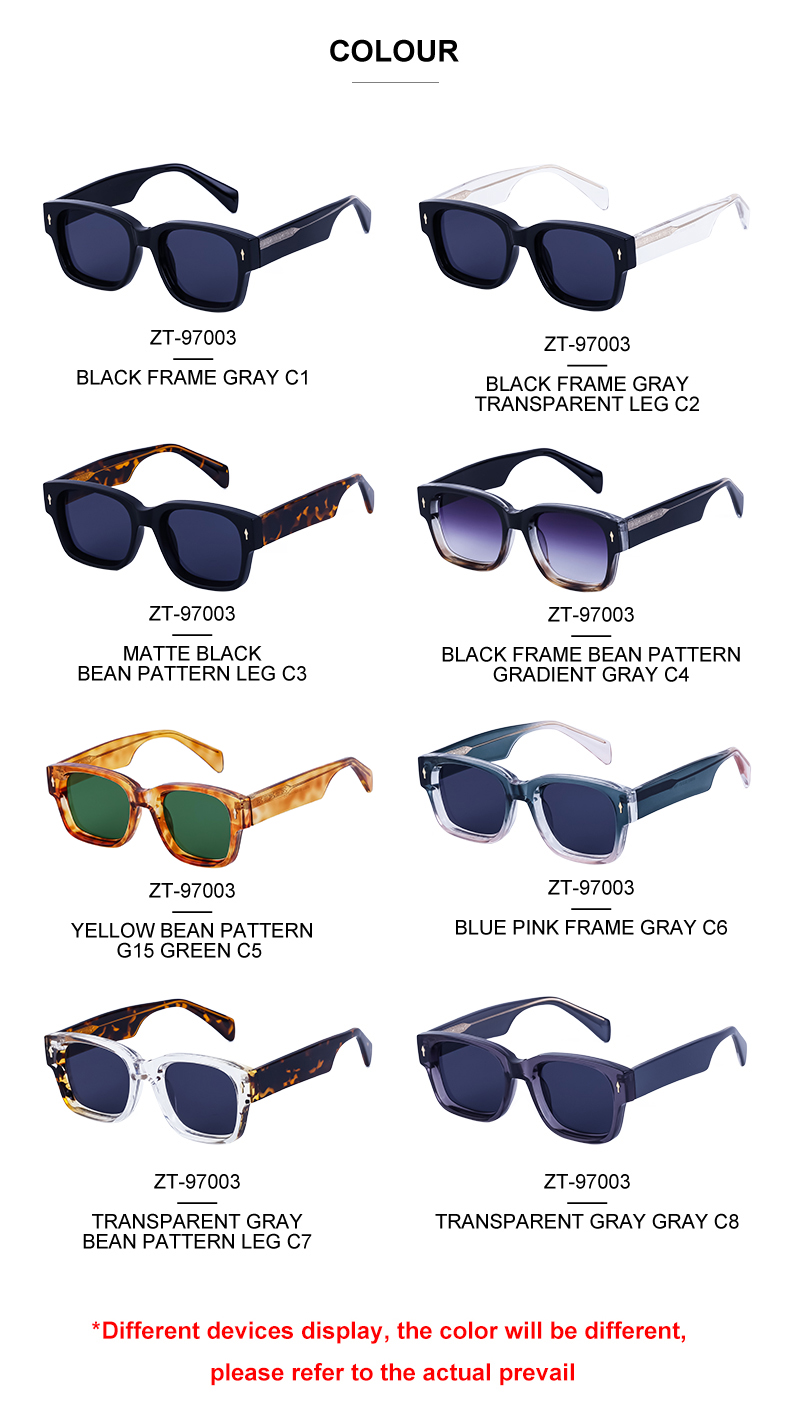 Retro Streetwear Solid Color Pc Square Full Frame Men's Sunglasses display picture 23