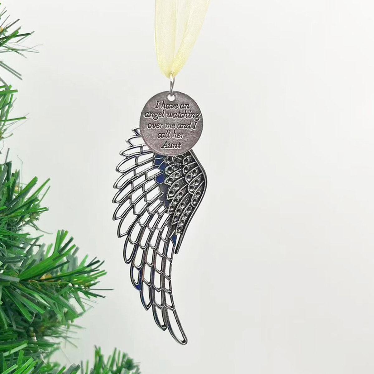 Christmas Christmas Wings Alloy Indoor Party Decorative Props display picture 1