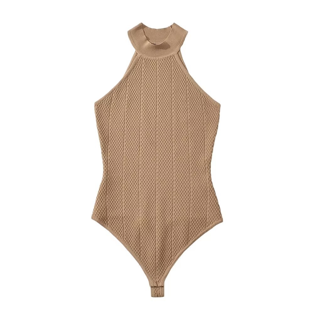 Women's Bodysuits Bodysuits Rib-knit Sexy Solid Color display picture 10