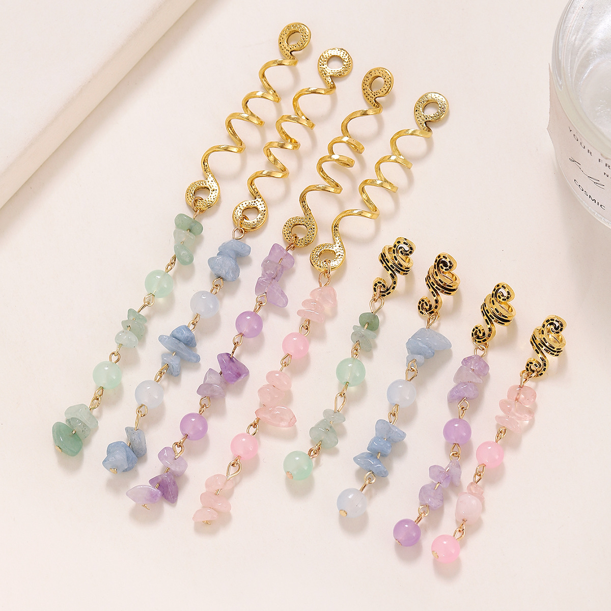 Modern Style Solid Color Alloy Plating Hair Clip display picture 3