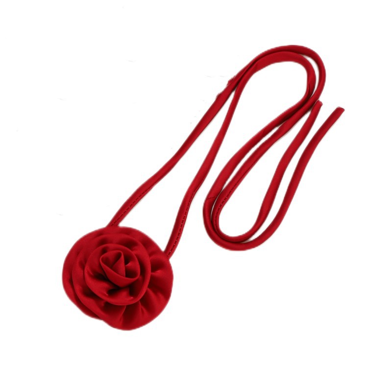 Streetwear Flower Cloth Women's Necklace display picture 7