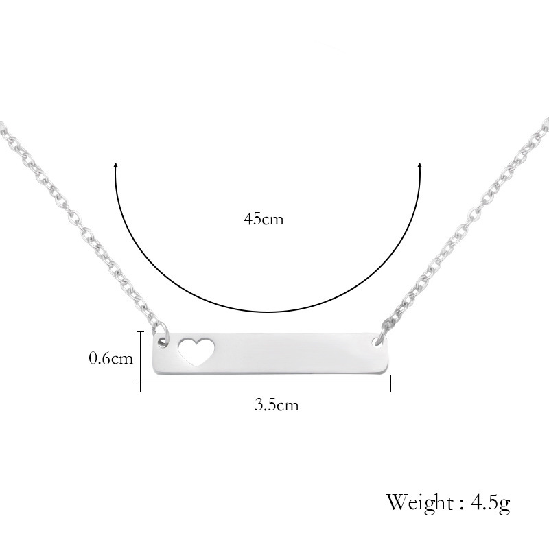 Titanium Steel 18K Gold Plated Simple Style Plating Solid Color None Pendant Necklace display picture 1