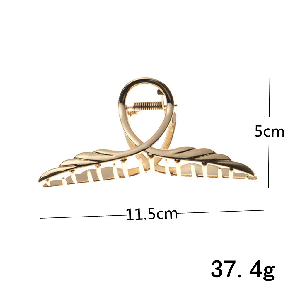 Simple Style Irregular Metal Plating Hair Clip Hair Claws display picture 3