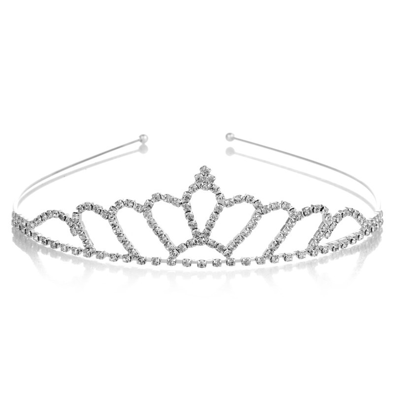 Enfants Princesse Couronne Strass Placage Couronne display picture 5