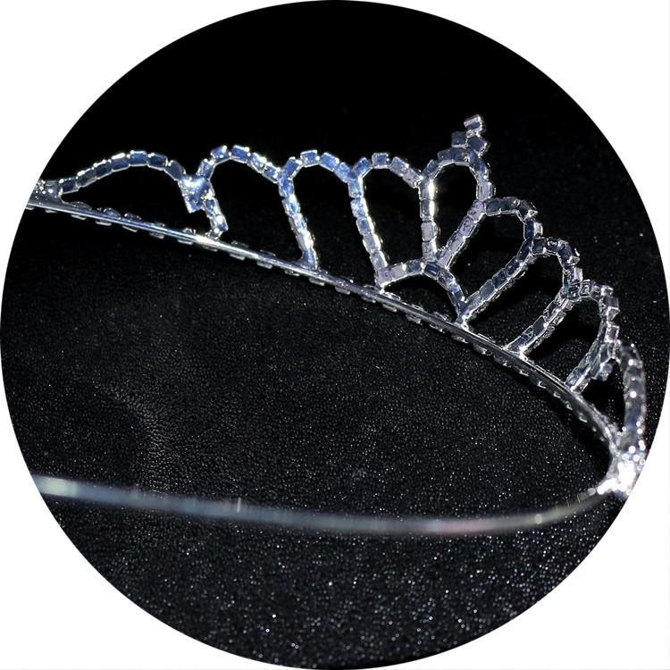 Enfants Princesse Couronne Strass Placage Couronne display picture 8