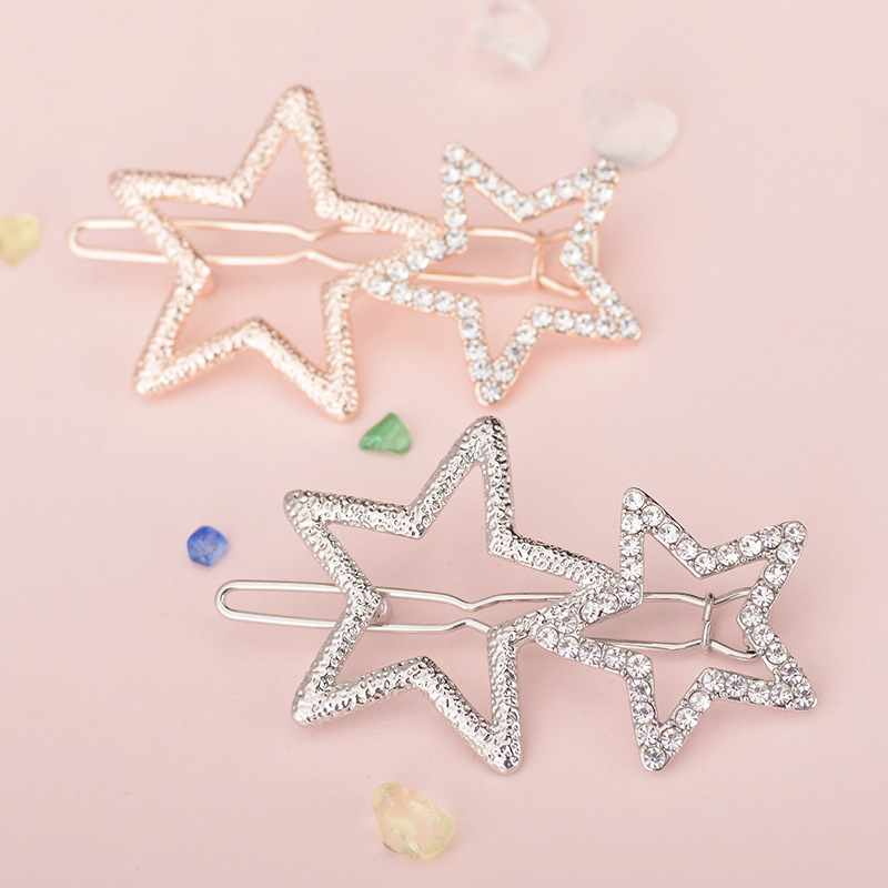 Princess Star Alloy Plating Hair Clip display picture 8