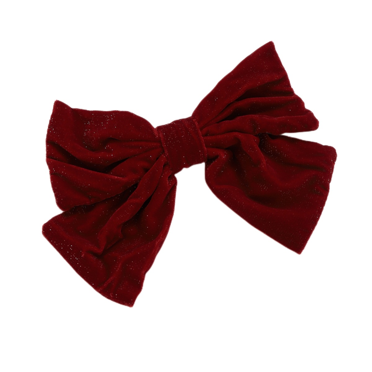 Lady Bow Knot Cloth Hair Clip display picture 1