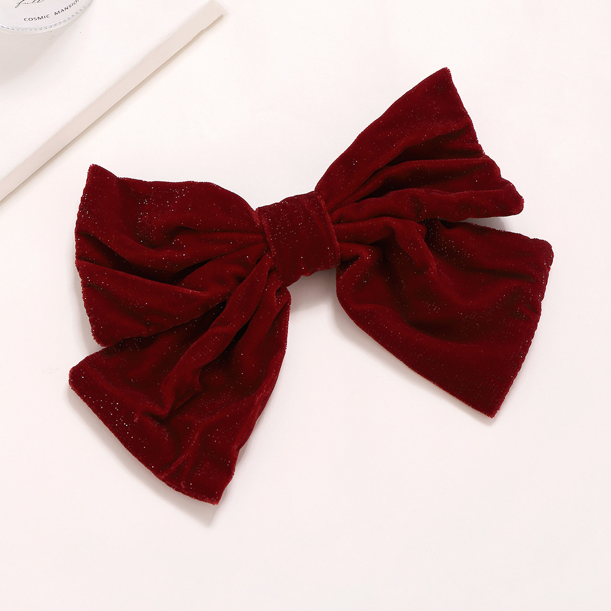 Lady Bow Knot Cloth Hair Clip display picture 4