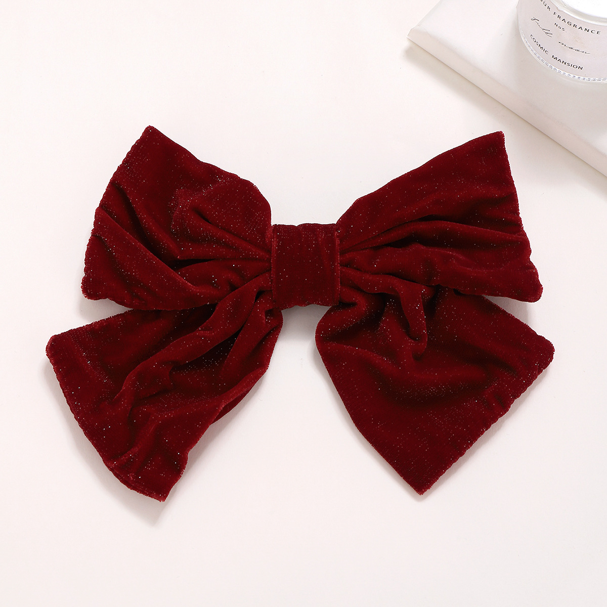 Lady Bow Knot Cloth Hair Clip display picture 5