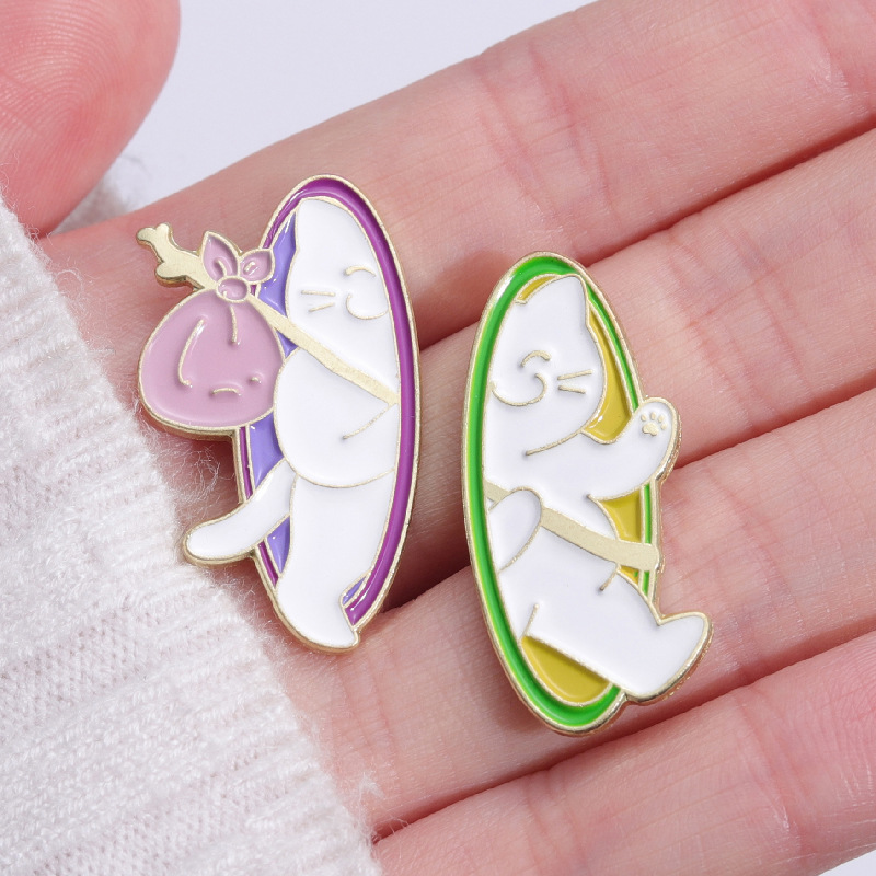 Basic Animal Alloy Plating Women's Brooches display picture 3