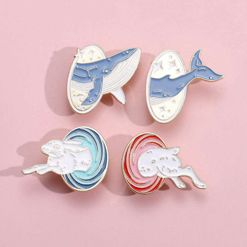 Basic Animal Alloy Plating Women's Brooches display picture 9