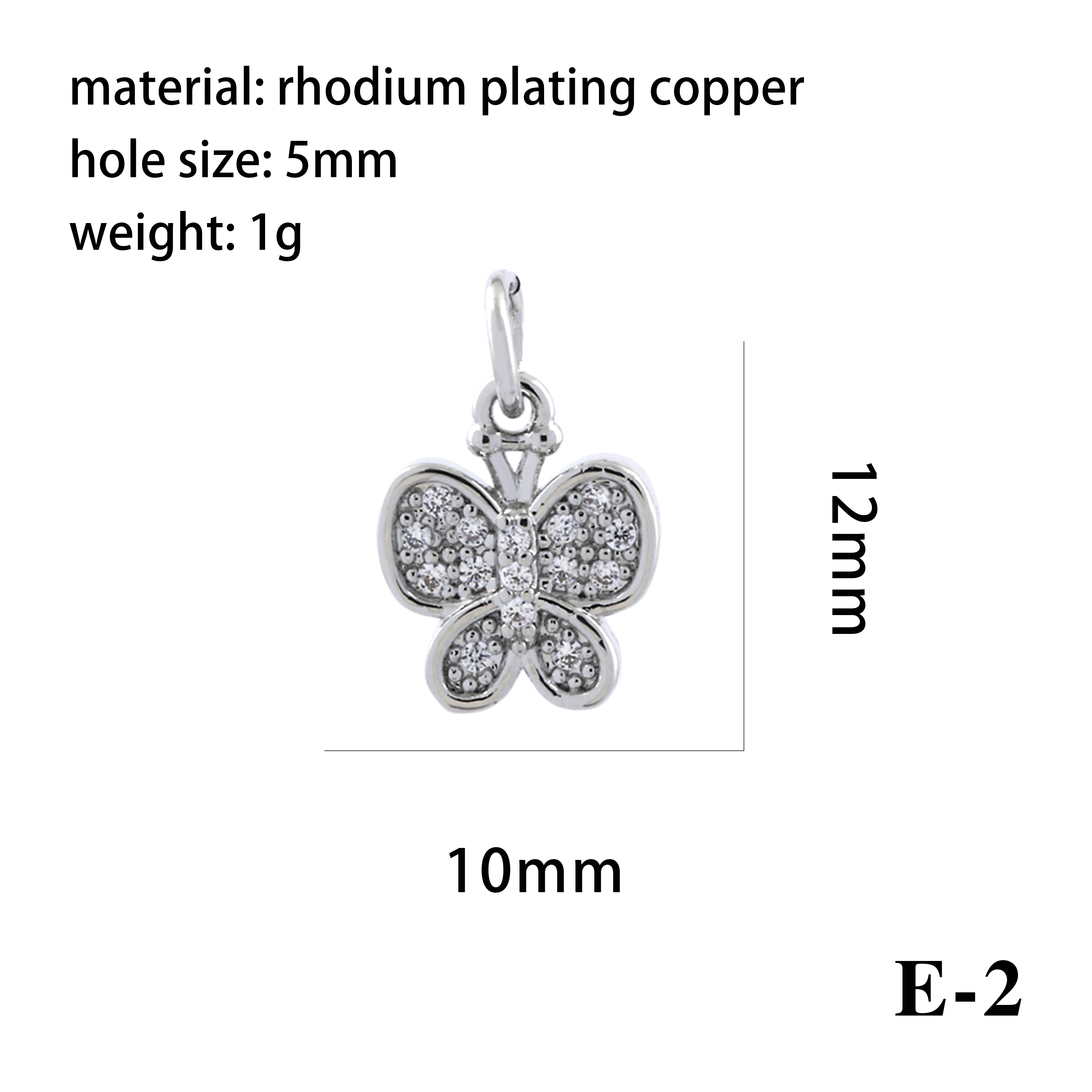 Elegant Simple Style Bee Dragonfly Butterfly Copper Plating Inlay Zircon 18k Gold Plated Charms display picture 25