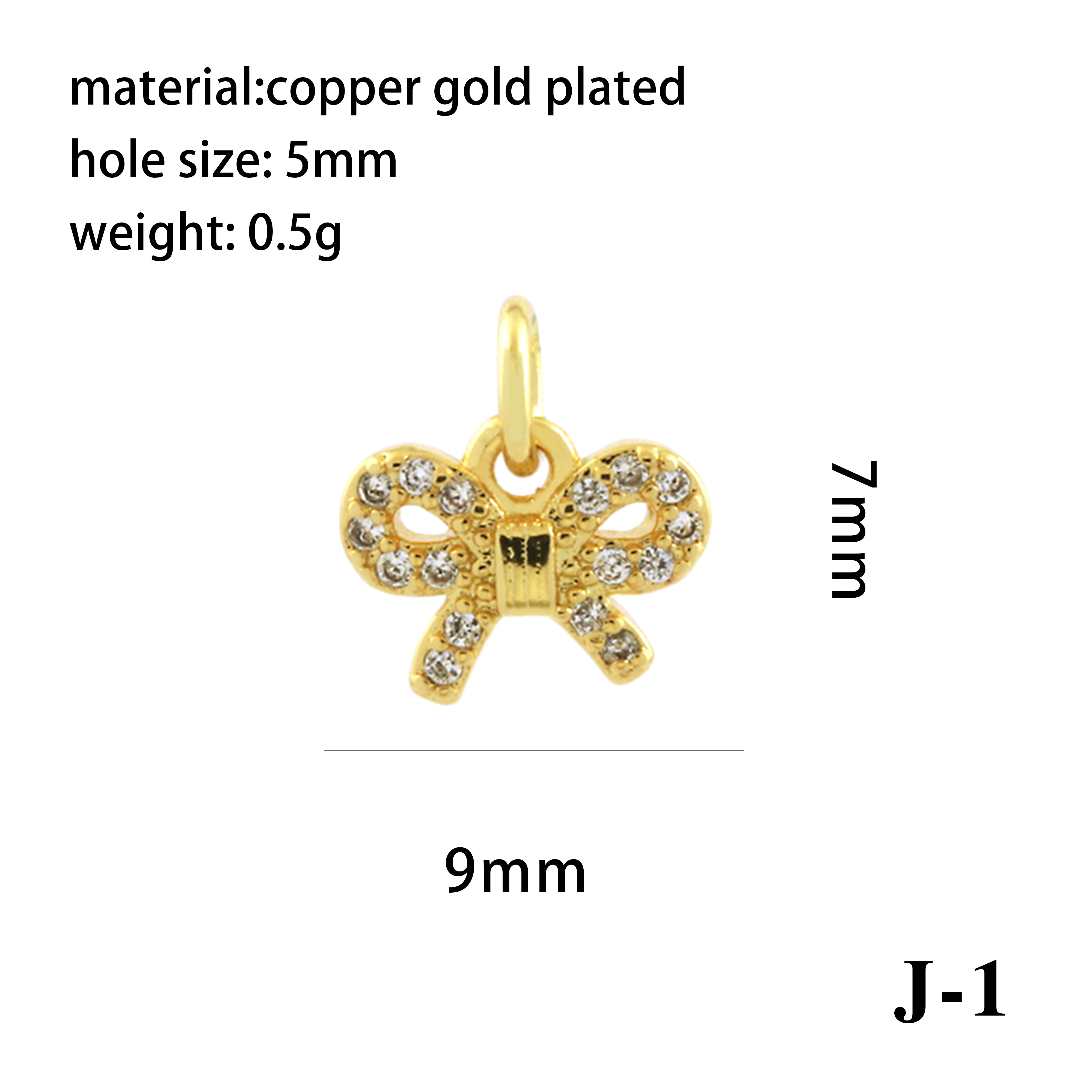 Elegant Simple Style Bee Dragonfly Butterfly Copper Plating Inlay Zircon 18k Gold Plated Charms display picture 30