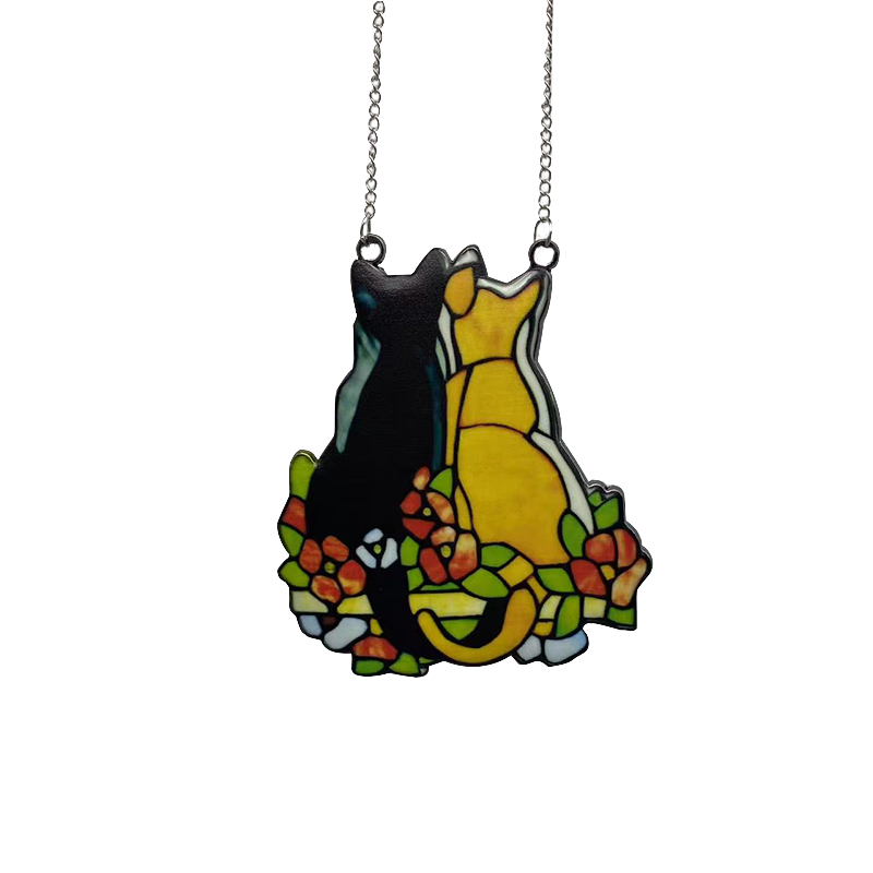 Cute Animal Flower Alloy Pendant display picture 2