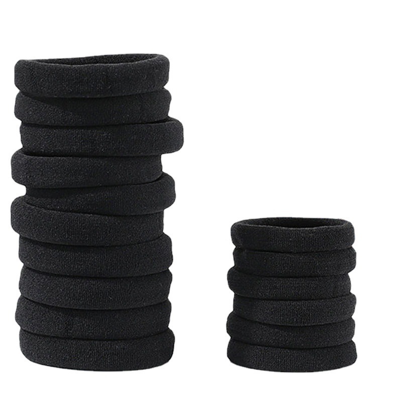 Women's Simple Style Solid Color Cloth Hair Tie Rubber Band display picture 3