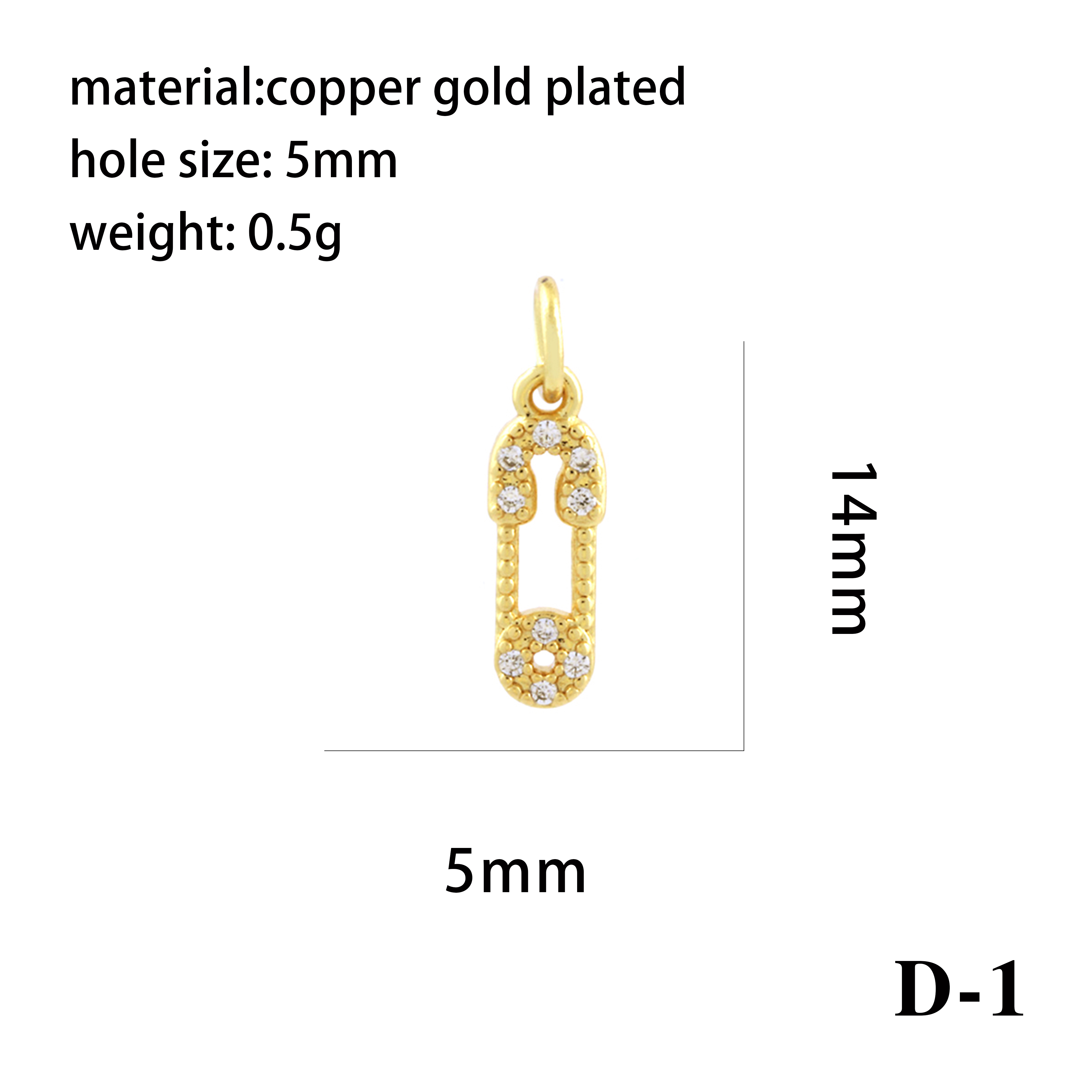 Ig Style Simple Style Angel Dolphin Crown Copper Plating Inlay Zircon 18k Gold Plated Charms display picture 6