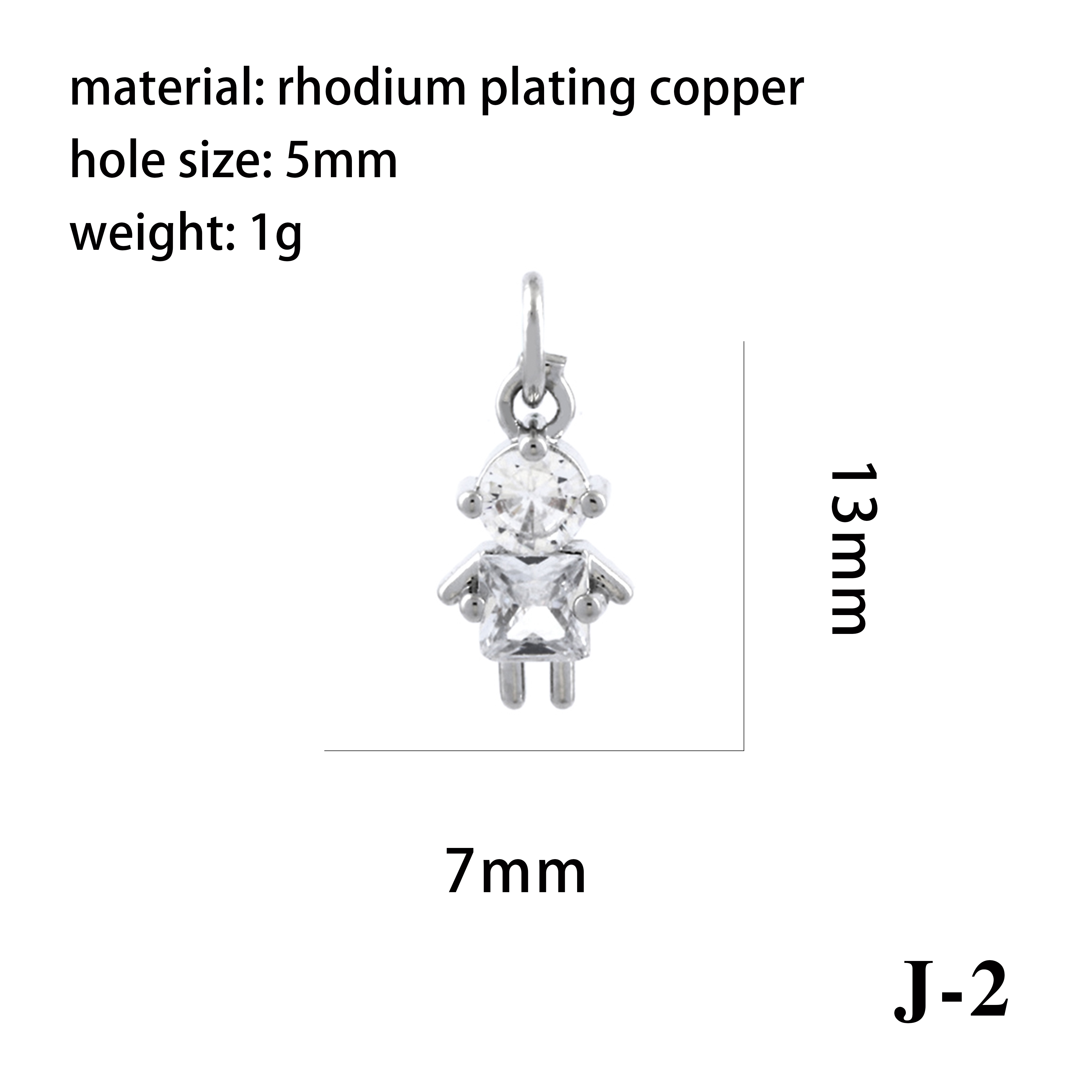 Ig Style Simple Style Angel Dolphin Crown Copper Plating Inlay Zircon 18k Gold Plated Charms display picture 10
