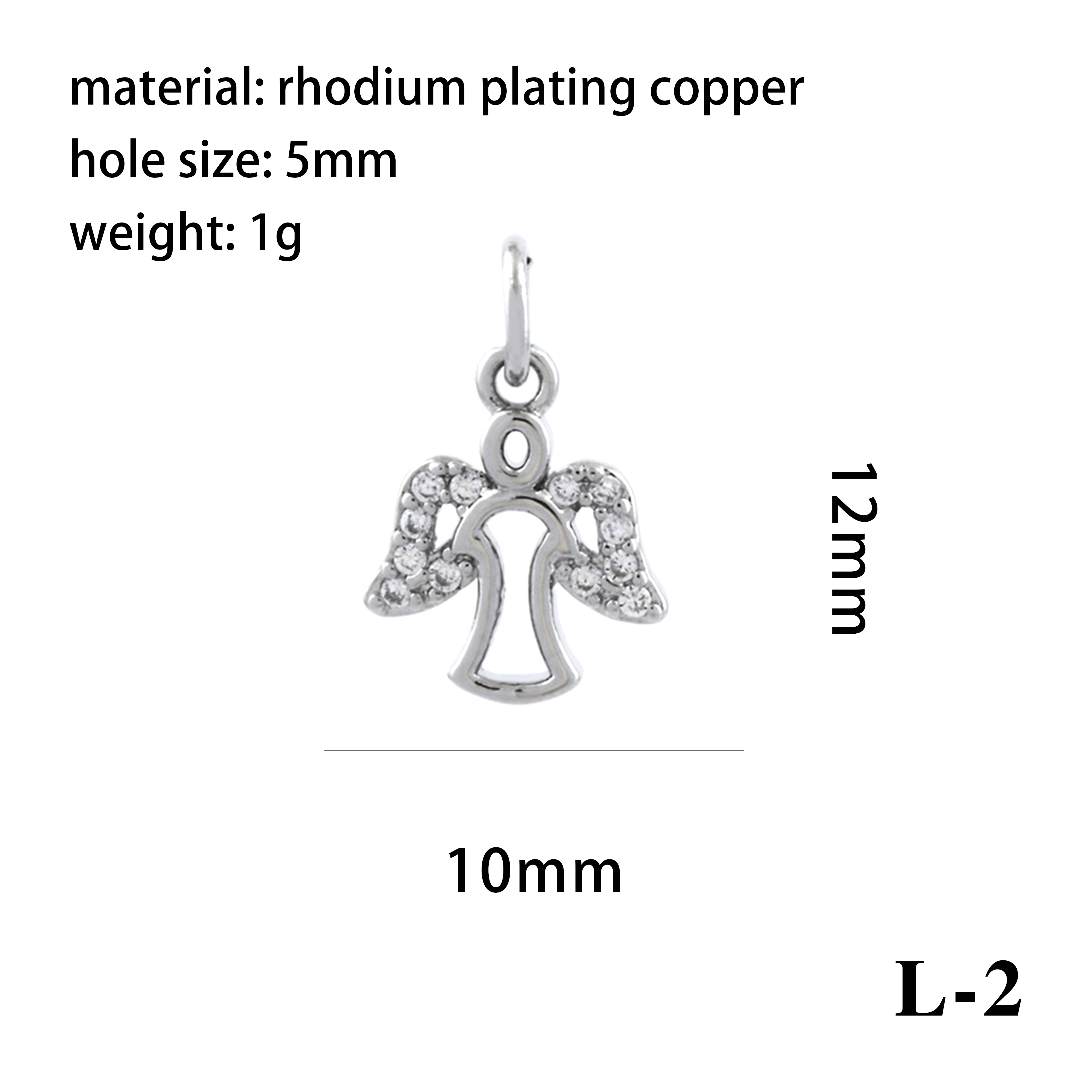 Ig Style Simple Style Angel Dolphin Crown Copper Plating Inlay Zircon 18k Gold Plated Charms display picture 26