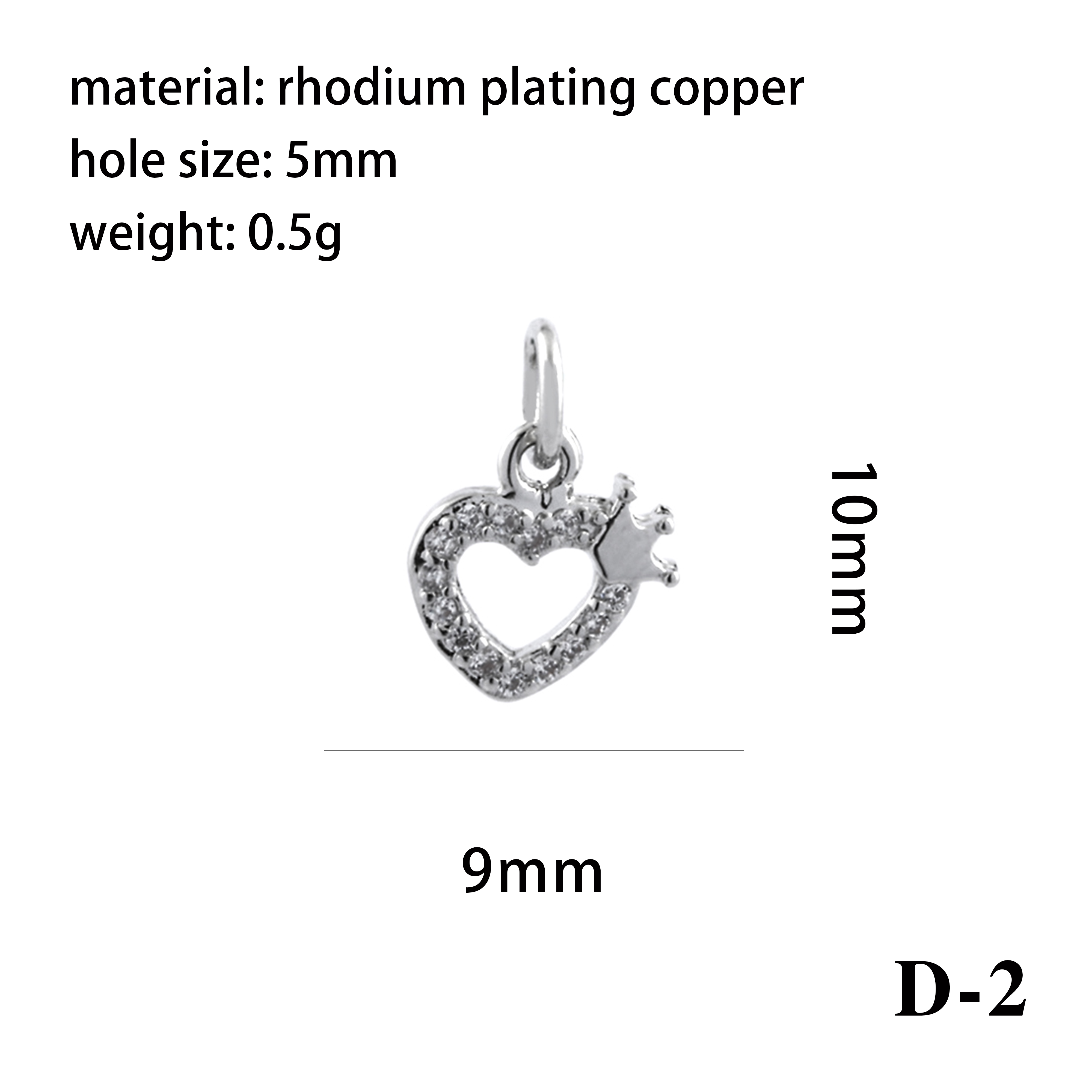 Romantic Simple Style Pentagram Letter Heart Shape Copper Plating Inlay Zircon 18k Gold Plated Charms display picture 5