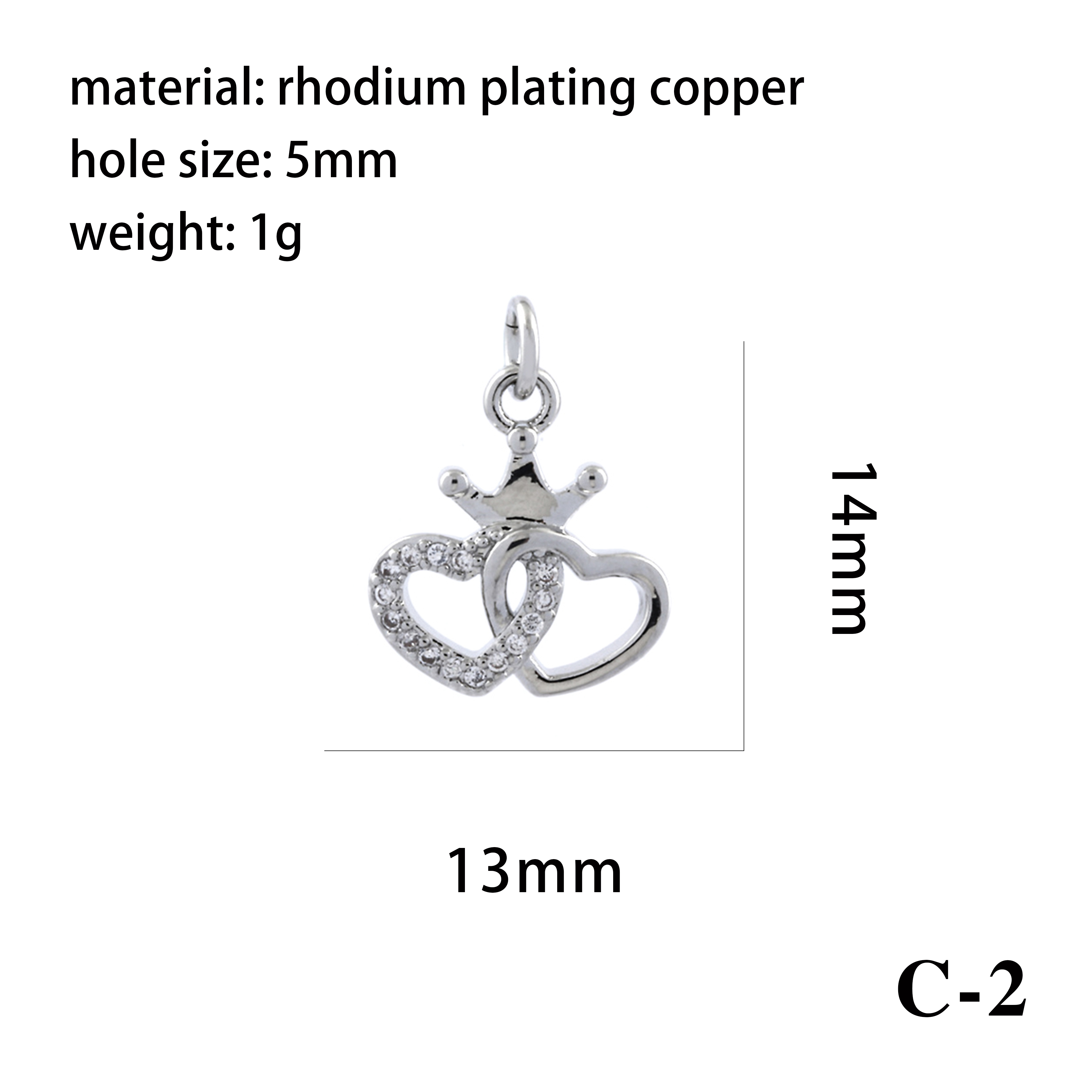 Romantic Simple Style Pentagram Letter Heart Shape Copper Plating Inlay Zircon 18k Gold Plated Charms display picture 8