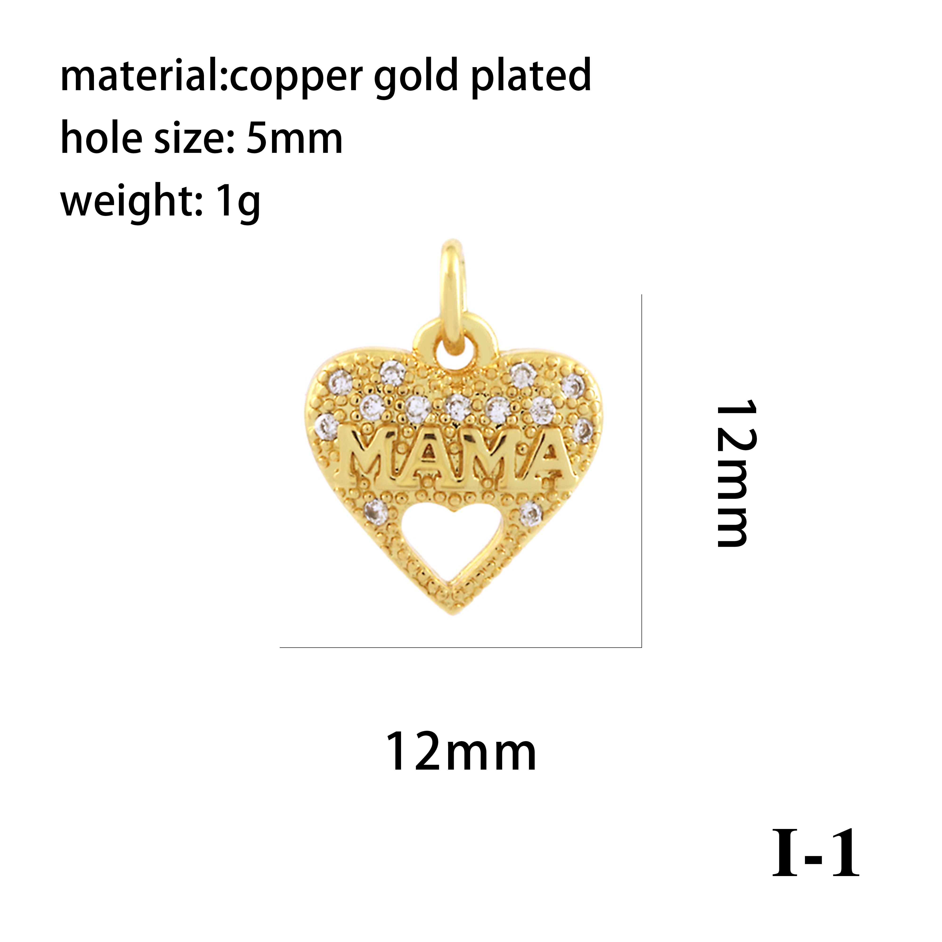 Romantic Simple Style Pentagram Letter Heart Shape Copper Plating Inlay Zircon 18k Gold Plated Charms display picture 33