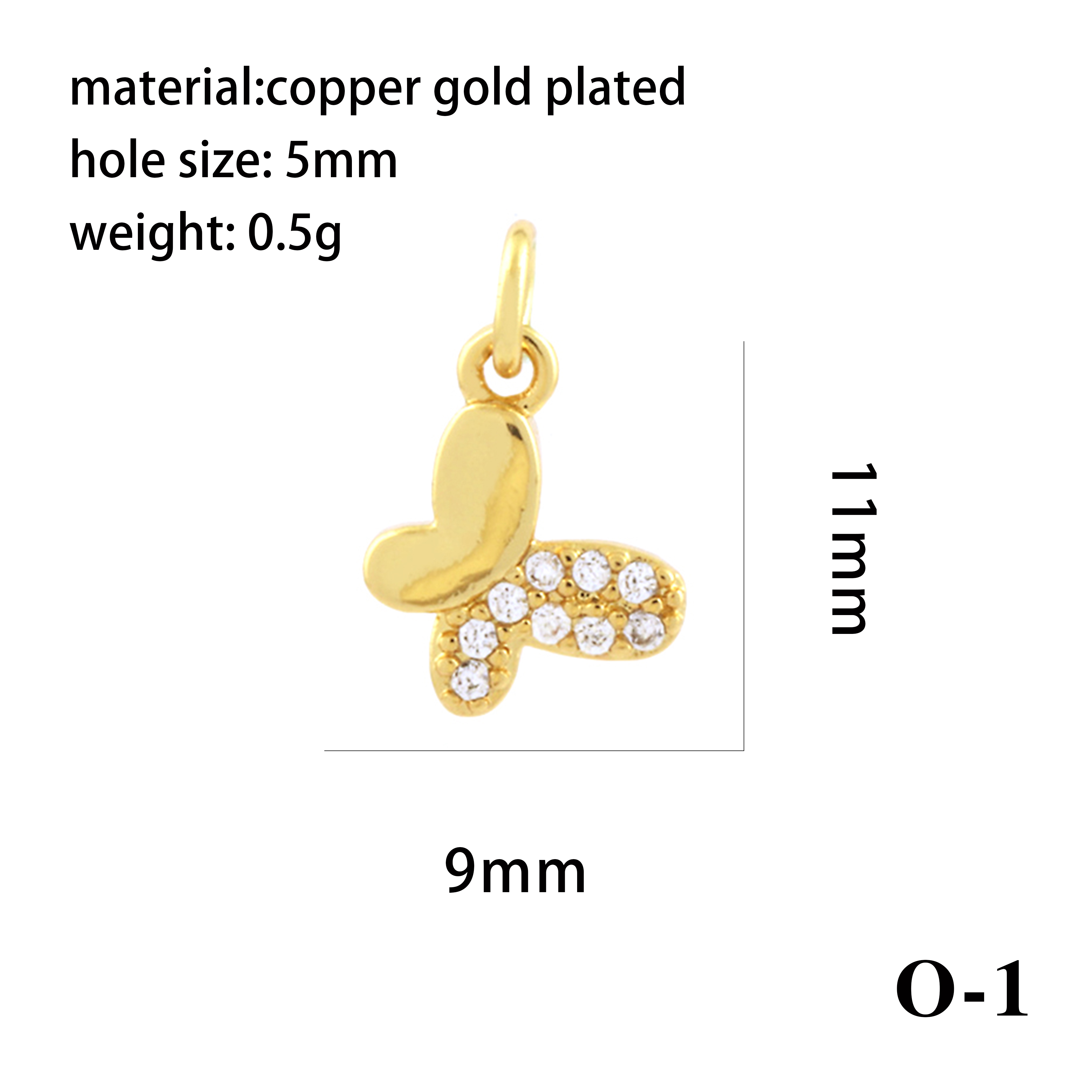 Romantic Simple Style Pentagram Letter Heart Shape Copper Plating Inlay Zircon 18k Gold Plated Charms display picture 23