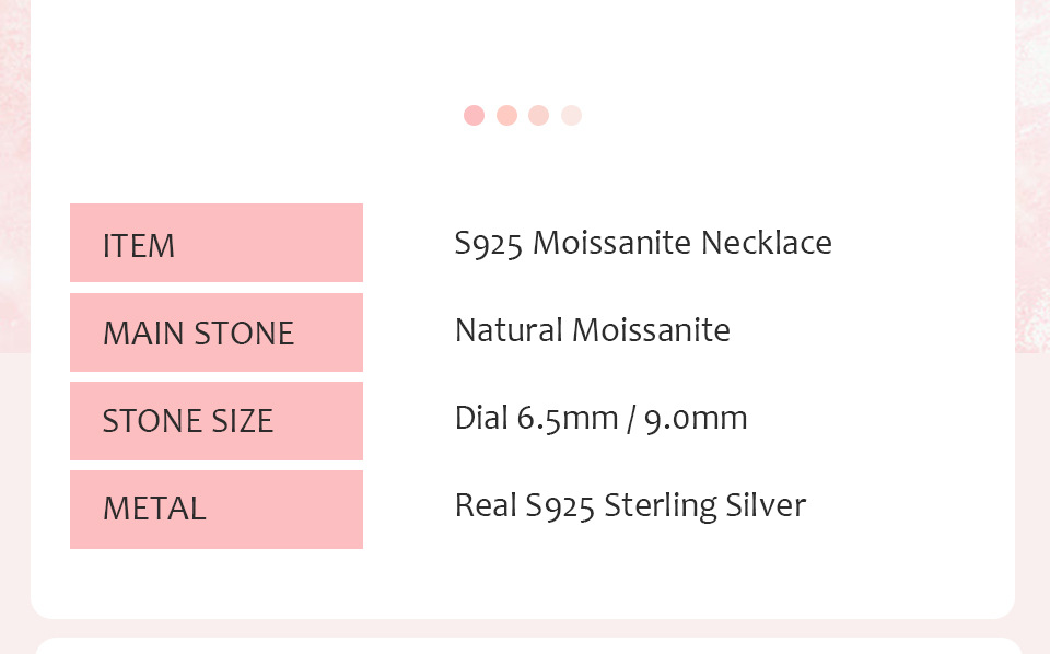 Wholesale Sweet Snowflake Sterling Silver Gra Inlay Moissanite Pendant Necklace display picture 2
