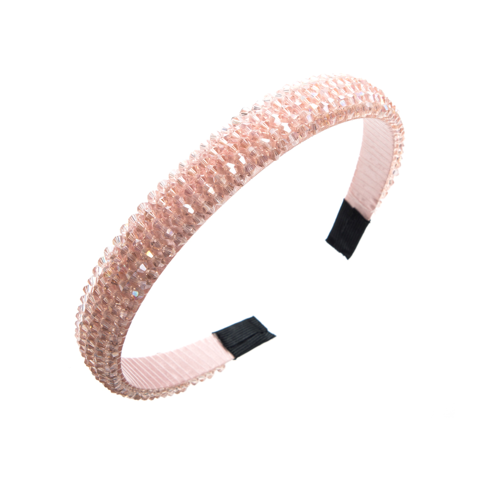 Women's Casual Cute Color Block Artificial Crystal Hair Band display picture 5