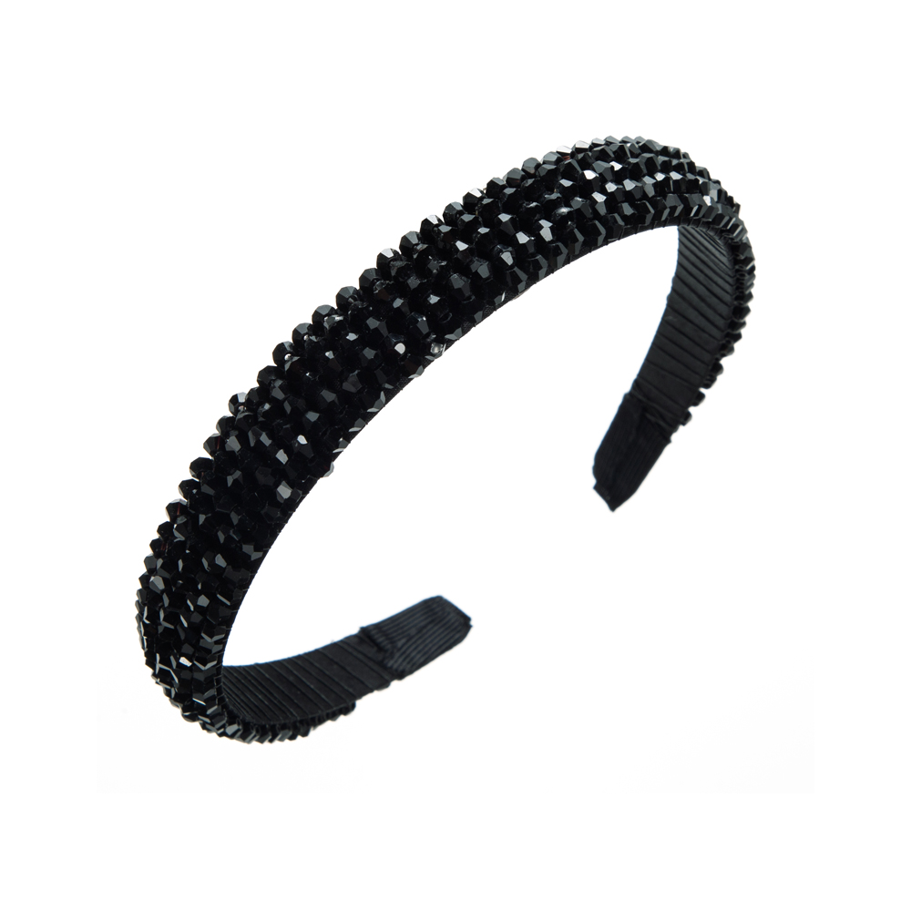 Women's Casual Cute Color Block Artificial Crystal Hair Band display picture 7