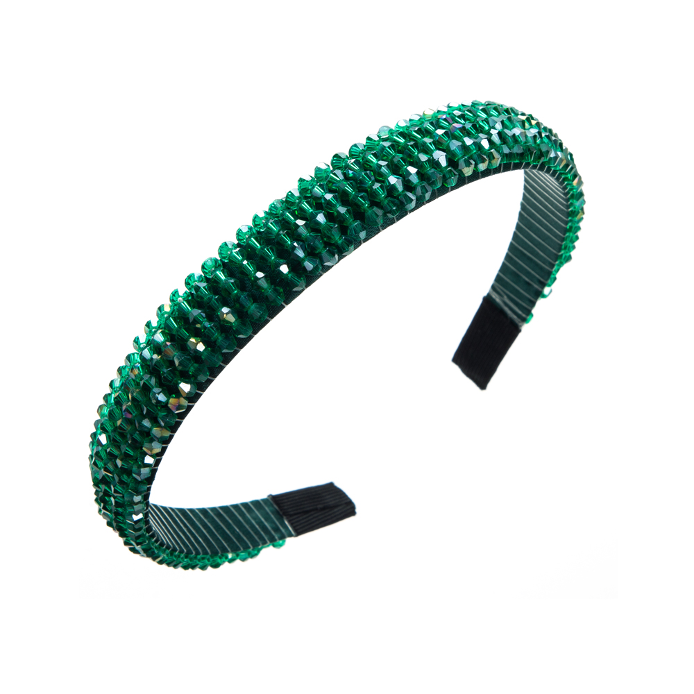 Women's Casual Cute Color Block Artificial Crystal Hair Band display picture 11