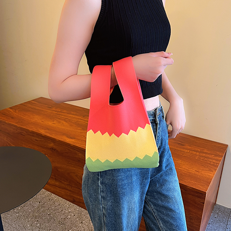 Women's Spring&summer Knit Basic Handbag display picture 4