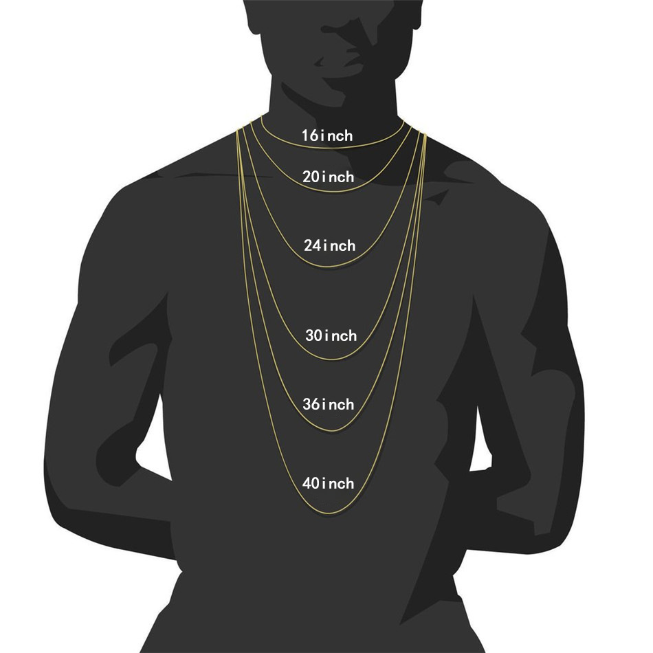 Hip-hop Solid Color Alloy Chain Men's Necklace display picture 11