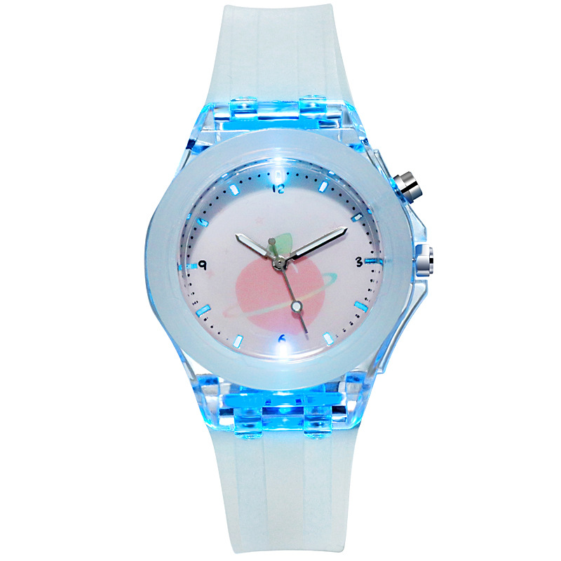 Simple Style Fruit Flower Buckle Quartz Kids Watches display picture 8