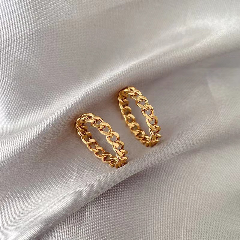 1 Pair Streetwear Heart Shape Solid Color Plating Hollow Out Alloy Gold Plated Drop Earrings Ear Studs display picture 2