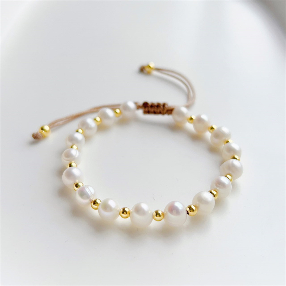 Vacation Flower Alloy Freshwater Pearl Soft Clay Wholesale Bracelets display picture 16
