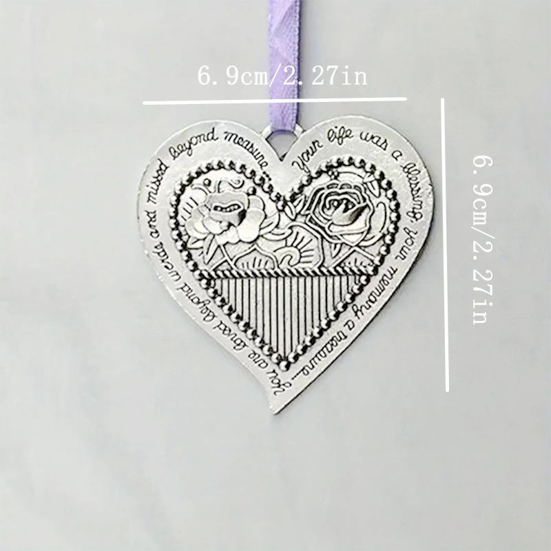 Christmas Round Tree Heart Shape Alloy display picture 3