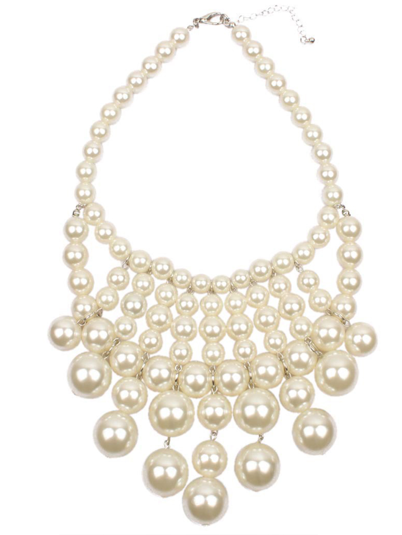 Elegant Exaggerated Round Plastic Wholesale Necklace display picture 1