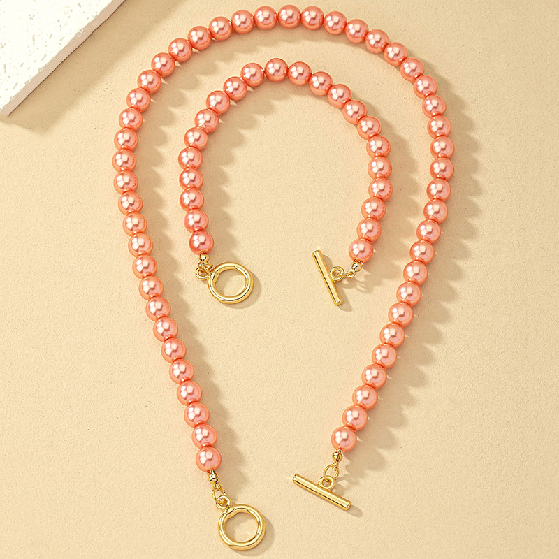Retro Korean Style Irregular Freshwater Pearl Women's Bracelets Necklace display picture 1