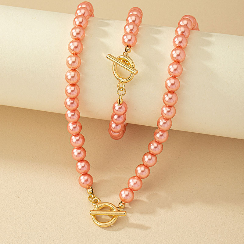 Retro Korean Style Irregular Freshwater Pearl Women's Bracelets Necklace display picture 2