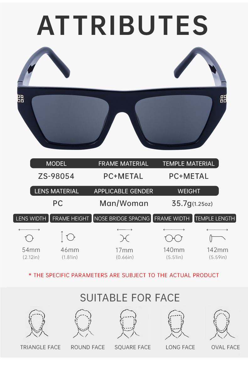 Nordic Style Oversized Cool Style Solid Color Pc Square Full Frame Men's Sunglasses display picture 12