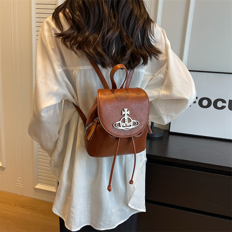 Solid Color Daily Women's Backpack display picture 1