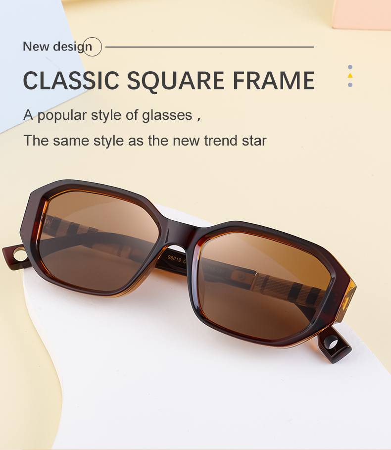 Formal Solid Color Cool Style Solid Color Pc Square Full Frame Men's Sunglasses display picture 21