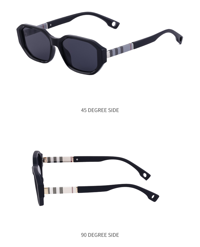 Formal Solid Color Cool Style Solid Color Pc Square Full Frame Men's Sunglasses display picture 6