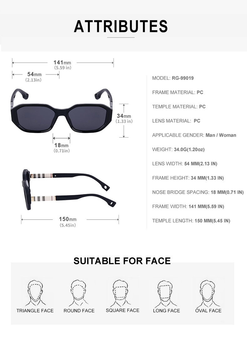 Formal Solid Color Cool Style Solid Color Pc Square Full Frame Men's Sunglasses display picture 8