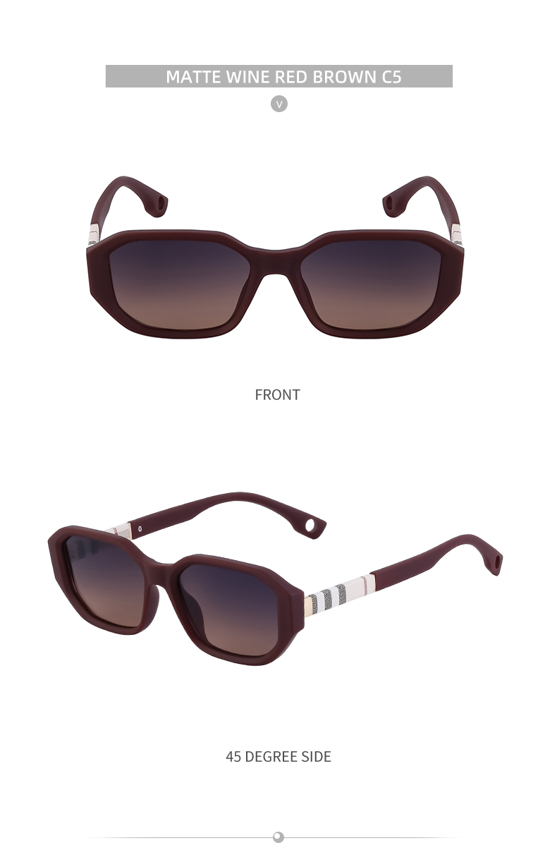 Formal Solid Color Cool Style Solid Color Pc Square Full Frame Men's Sunglasses display picture 11