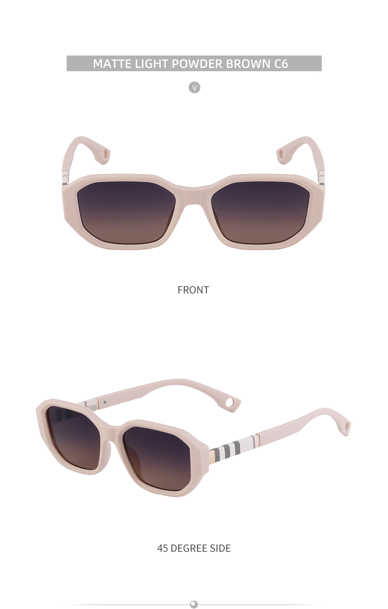 Formal Solid Color Cool Style Solid Color Pc Square Full Frame Men's Sunglasses display picture 12