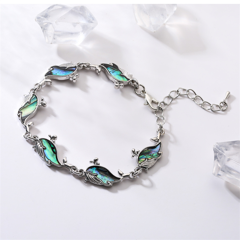 Süß Strassenmode Pinguin Mond Schmetterling Abalone-schalentiere Legierung Großhandel Armbänder display picture 7