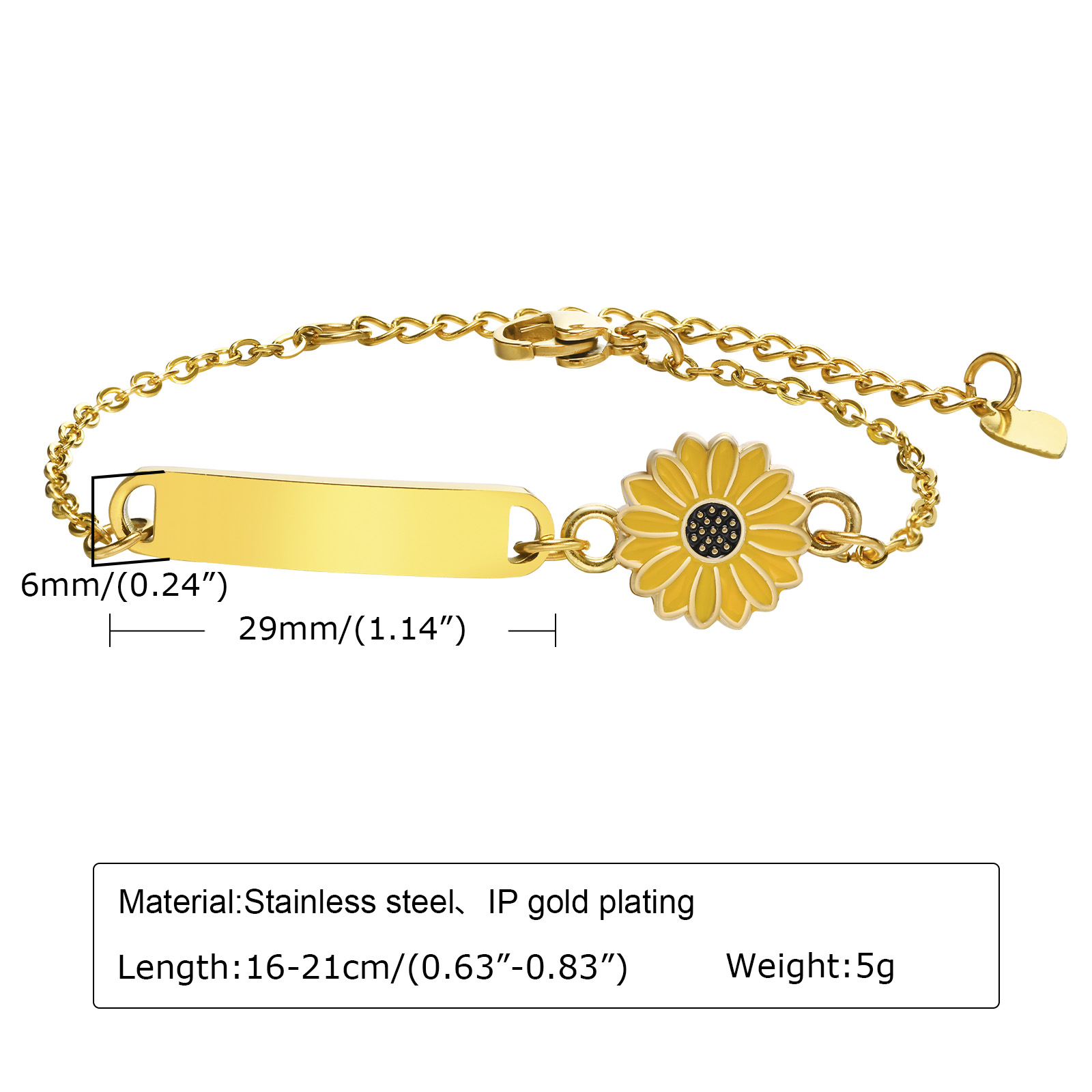 Copper Gold Plated Simple Style Star Butterfly Heart Shape Zircon Bracelets display picture 5